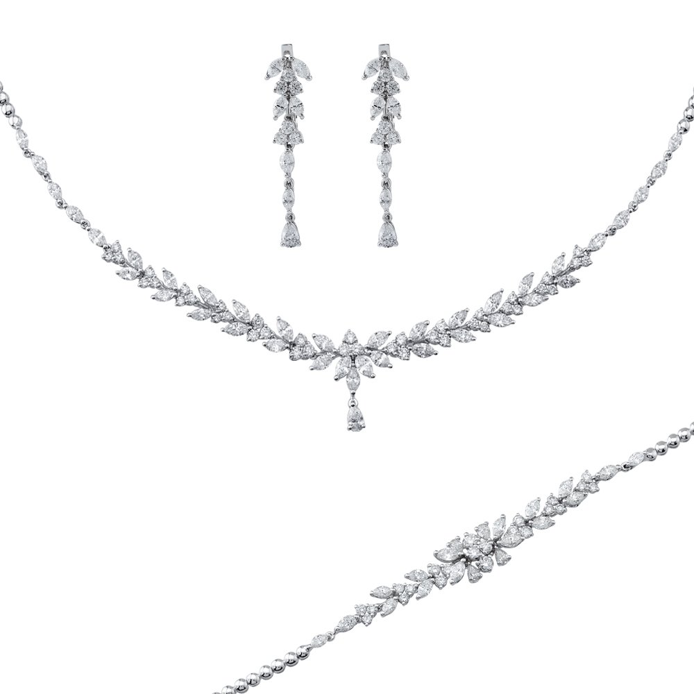 0.01 Karat Pirlanta Set Takım