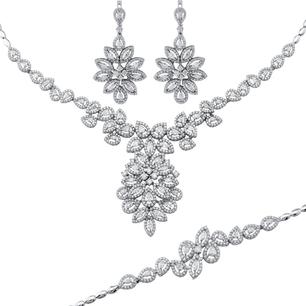 0.01 Karat Pirlanta Set Takım