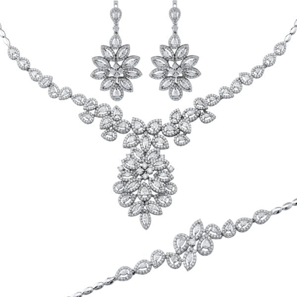 0.01 Karat Pirlanta Set Takım