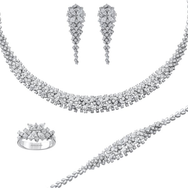 0.01 Karat Pirlanta Set Takım