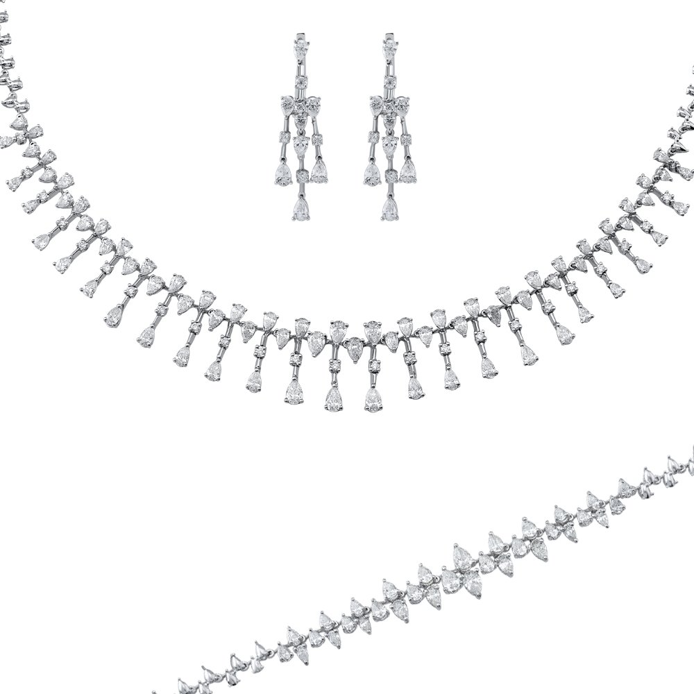 0.01 Karat Pirlanta Set Takım