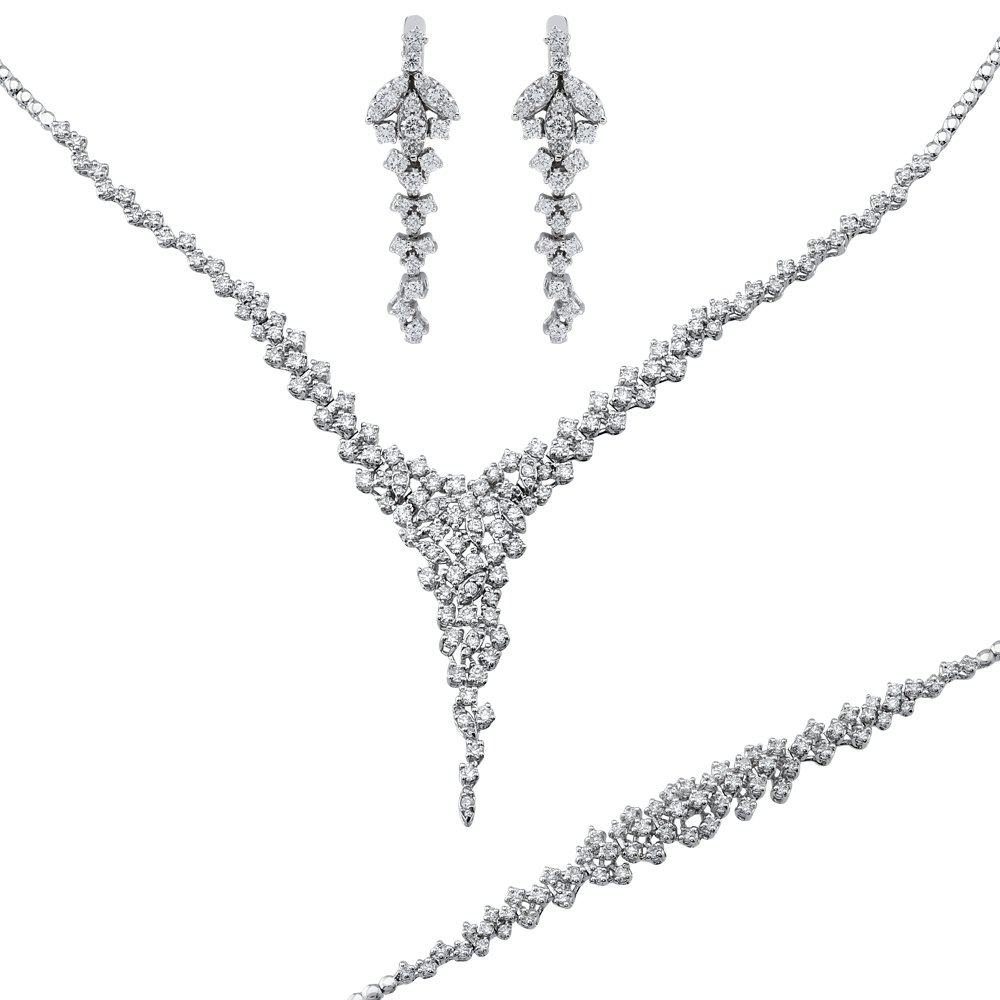 0.01 Karat Pirlanta Set Takım