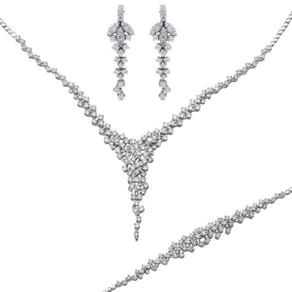 0.01 Karat Pirlanta Set Takım