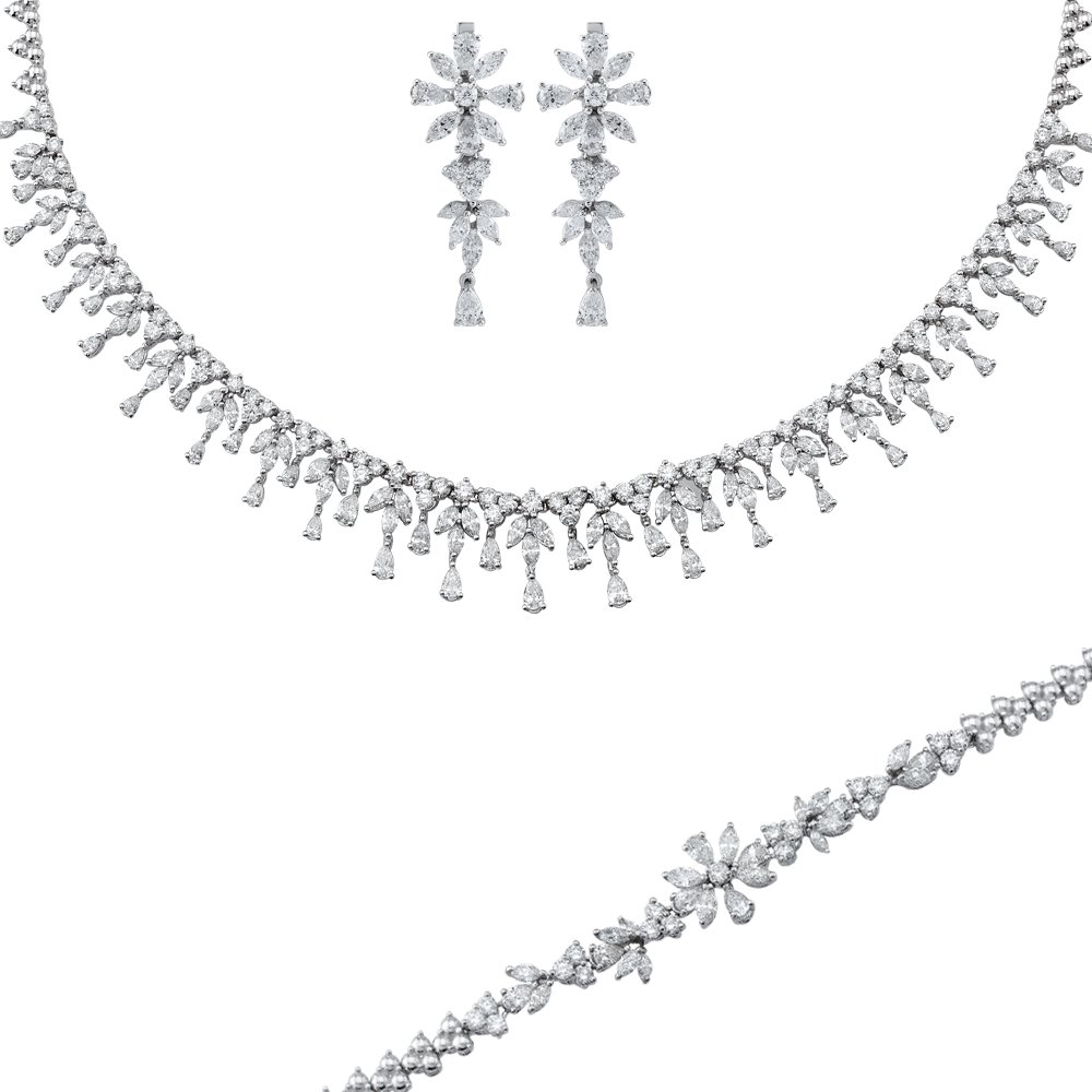 0.01 Karat Pirlanta Set Takım