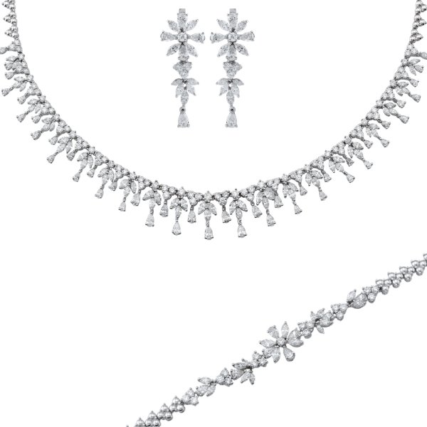 0.01 Karat Pirlanta Set Takım