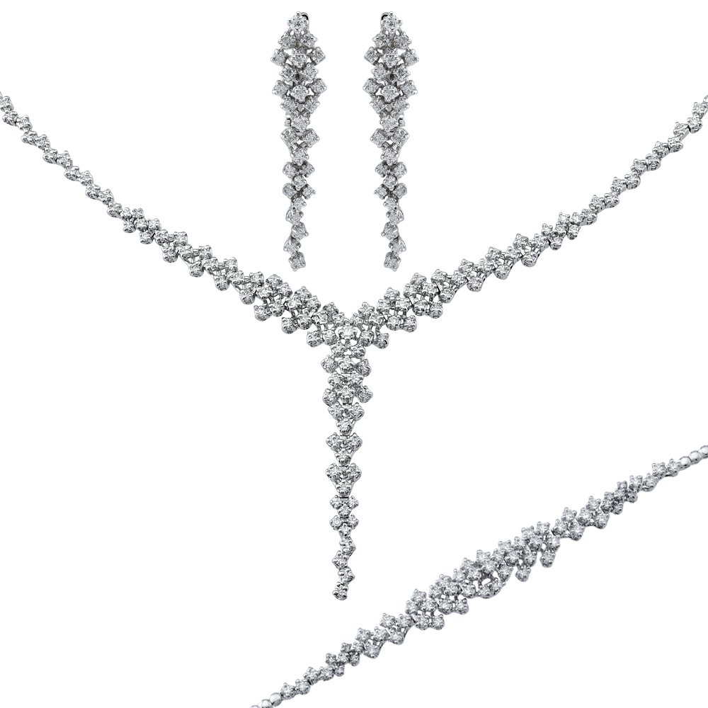 0.01 Karat Pirlanta Set Takım
