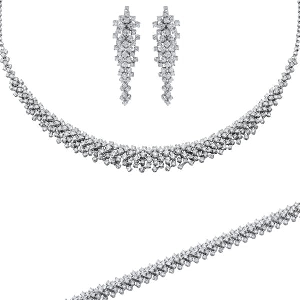 0.01 Karat Pirlanta Set Takım