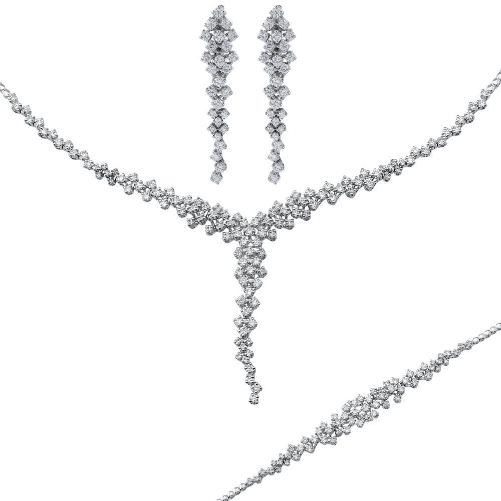 0.01 Karat Pirlanta Set Takım